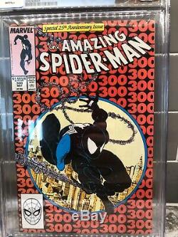 Amazing Spider-Man #300 (Marvel 1988 1st Venom) CGC 9.8 WHITE Pages 1st PRINT