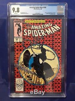 Amazing Spider-Man #300 (May 1988, Marvel) CGC 9.8 White Pages 1st Venom