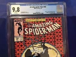 Amazing Spider-Man #300 (May 1988, Marvel) CGC 9.8 White Pages 1st Venom