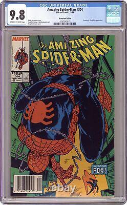 Amazing Spider-Man #304N CGC 9.8 Newsstand 1988 4387045010