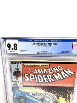 Amazing Spider-Man #306 CGC 9.8 Newsstand Action Comics #1 Homage Todd McFarlane