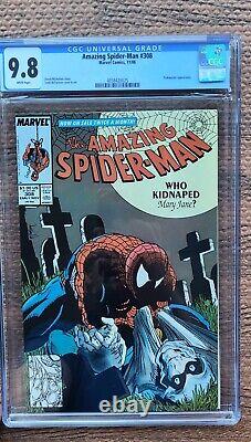 Amazing Spider-Man #308 CGC 9.8 WP (Taskmaster App) 1988 McFarlane Marvel Comics