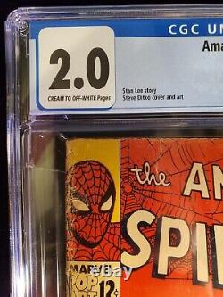Amazing Spider-Man 31 CGC 2.0, First Appearance of Gwen Stacy & Harry Osborn