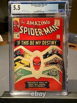 Amazing Spider-Man #31 CGC 5.5 1st Gwen Stacy