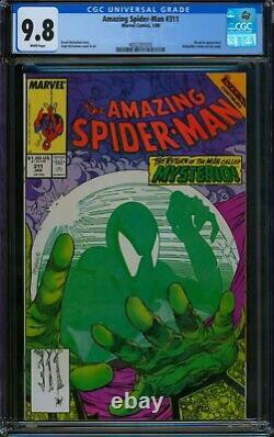 Amazing Spider-Man #311? CGC 9.8 WHITE Pages? Mysterio Todd McFarlane 1989