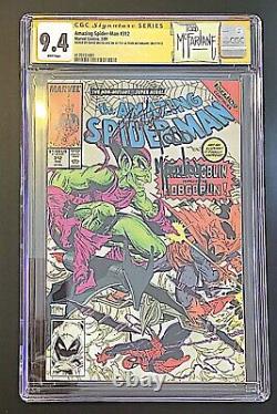 Amazing Spider-Man 312 CGC 9.4 2X Signed by TODD McFARLANE and DAVID MICHELINIE