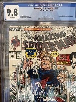 Amazing Spider-Man #315 CGC 9.8 1989
