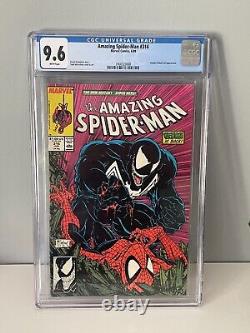 Amazing Spider-Man #316 (1989, Marvel) McFarlane Venom CGC 9.6