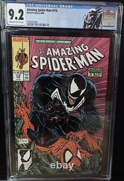 Amazing Spider-Man #316 CGC 9.2 1st Venom Cover and Black Cat Appearance