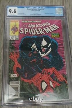 Amazing Spider-Man #316 CGC 9.6 White Pages Newsstand 1st Venom Cover
