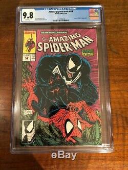 Amazing Spider-Man #316 CGC 9.8 White (Marvel 1989) 1st Classic Venom Cover