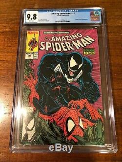 Amazing Spider-Man #316 CGC 9.8 White (Marvel 1989) 1st Classic Venom Cover