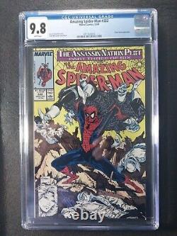 Amazing Spider-Man #322 CGC 9.8 NM/M Classic McFarlane Cover & Art WP 1989