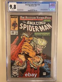 Amazing Spider-Man #324 Marvel 1989 CGC 9.8 sabretooth Mcfarlane