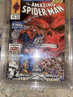 Amazing Spider-Man #325 (1989 Marvel Comics) Signed Todd McFarlane CBCS 9.4 CGC