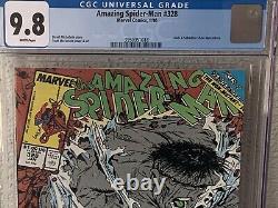 Amazing Spider-Man #328 CGC 9.8 McFarlane Cover Grey Hulk KEY Marvel MCU