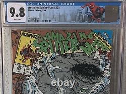 Amazing Spider-Man #328 CGC 9.8 McFarlane Cover Grey Hulk KEY Marvel MCU
