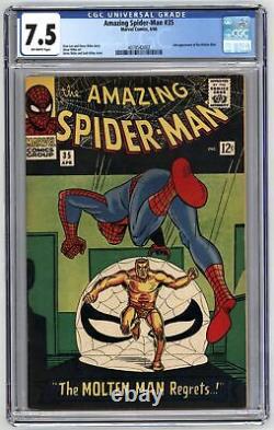Amazing Spider-Man #35 CGC 7.5 2nd appearance of Molten Man
