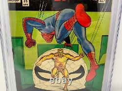 Amazing Spider-Man #35 CGC 8.5 1966 2nd app the Molten Man