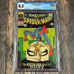 Amazing Spider-Man #35 CGC 8.5 2nd appearance of Molten Man