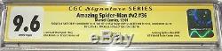 Amazing Spider-Man #36 #477 9/11 CGC 9.6 SS Signed X 4 + SKETCH Romita. Stan Lee