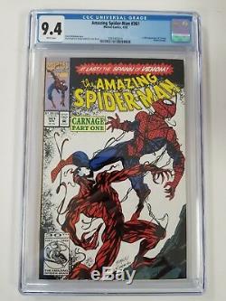 Amazing Spider-Man #361 CGC 9.4 White Pages 1st Full Appearance of Carnage