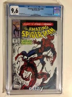 Amazing Spider-Man #361 CGC 9.6 First appearance of Carnage (spawn of Venom)