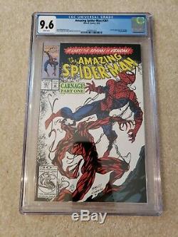 Amazing Spider-Man 361 CGC 9.6 Marvel comics 1st Carnage