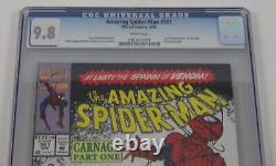 Amazing Spider-Man #361 CGC 9.8 1st full Carnage white pages newsstand variant