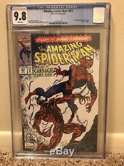 Amazing Spider-Man 361 CGC 9.8 NM/M White Pages 1st Full Appearance of Carnage
