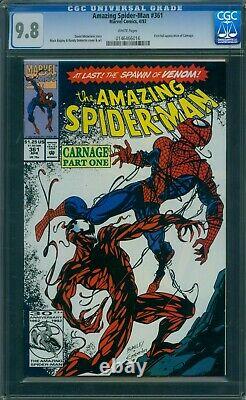 Amazing Spider-Man 361 CGC 9.8 White Pages