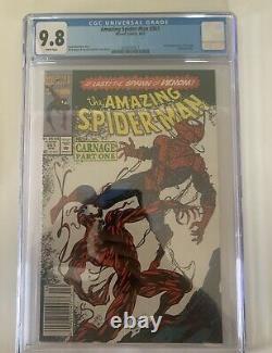 Amazing Spider-Man #361 CGC 9.8 White Pages. Newsstand. 1st App of Carnage