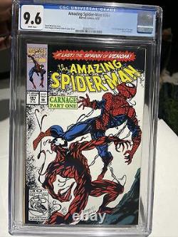 Amazing Spider-Man #361 CGC NM+ 9.6 1st Appearance of Carnage