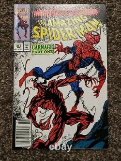Amazing Spider-Man #361 Newsstand High Grade Raw (Possible CGC 9.8) 1st Carnage