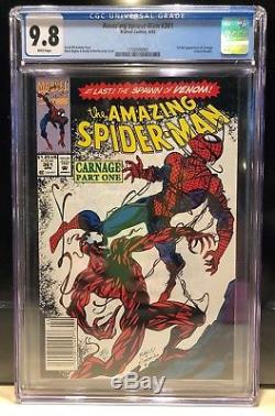Amazing Spider-Man #361 cgc 9.8 1st Carnage