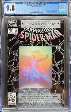 Amazing Spider-Man #365 (1992) CGC 9.8 NM/MT WP HOLO Venom Carnage