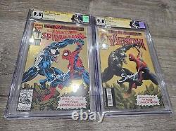 Amazing Spider-Man #375 And Venom #15 CGC 9.8 BAGLEY SS