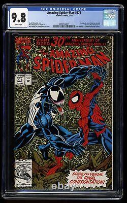 Amazing Spider-Man #375 CGC NM/M 9.8 White Pages Venom Appearance! Marvel 1993