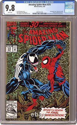 Amazing Spider-Man #375D Direct Variant CGC 9.8 1993 4087251018