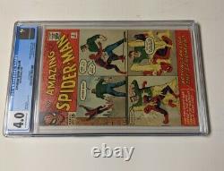 Amazing Spider-Man #4 CGC 4.0 (1st Series) OWithW Marvel 1963 1st app. Sandman