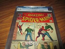 Amazing Spider-Man #4 CGC 5.0 Origin and First Appearance of the Sandman