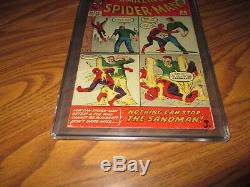Amazing Spider-Man #4 CGC 5.0 Origin and First Appearance of the Sandman
