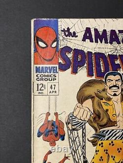 Amazing Spider-Man 47 (1967) Early Kraven Appearance HG CGC RARE