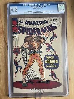 Amazing Spider-Man #47 CGC 9.2 1967 KRAVEN
