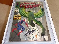 Amazing Spider-Man #48 CGC SS Signature Autograph STAN LEE 1st Blackie Drago App