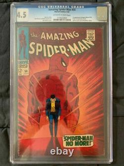 Amazing Spider-Man # 50 (1967) CGC 4.5 1st Kingpin Classic Cover Hot Book