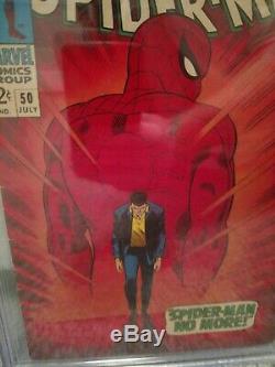 Amazing Spider-Man #50 1st Kingpin (Wilson Fisk) CGC 5.0 Origin Off White to W