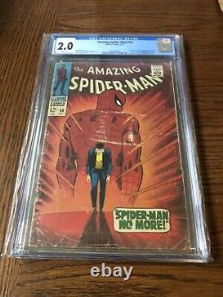 Amazing Spider-Man #50 CGC 2.0 1st Appearance Kingpin KEY