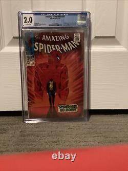 Amazing Spider-Man #50 CGC 2.0 1st Kingpin