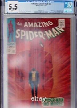Amazing Spider-Man 50 CGC 5.5 First Appearance of Kingpin (Wilson Fisk) KEY